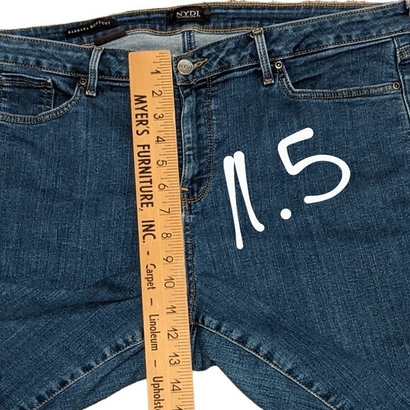 NYDJ Barbara Bootcut M662BB2339 blue denim size 16 - Picture 6 of 12